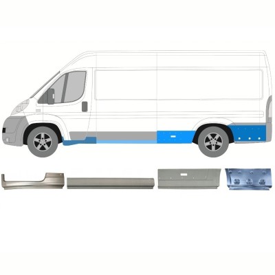 Opravný plech sada pre Fiat Ducato 2006-2026 / Ľavý / 16790
