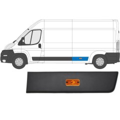 Zadná bočná lišta so svetlom pre Fiat Ducato 2006-2018 / Ľavý / Sada 10679