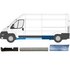 Opravný plech sada pre Citroen Jumper 2006-2026 / Ľavý / 16184