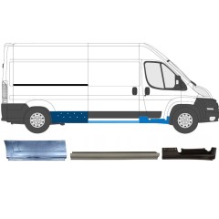 Opravný plech sada pre Citroen Jumper 2006-2026 / Pravá / 16182