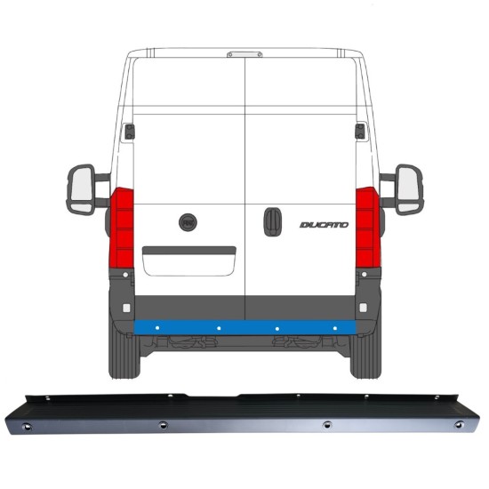 Zadný nárazník PDC pre Fiat Ducato 2006-2018 16925
