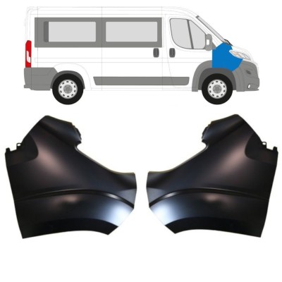 Predný blatník pre Fiat Ducato 2014-2018 / Ľavý / Sada 15396