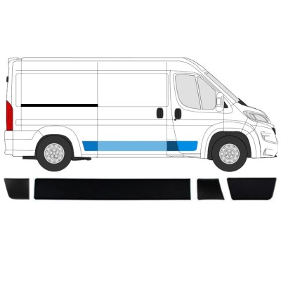 Sada líšt pre Fiat Ducato 2018- / Pravá / 15039