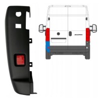 Roh zadného nárazníka 180 stupňov pre Opel Movano 2021- / Ľavý 15802