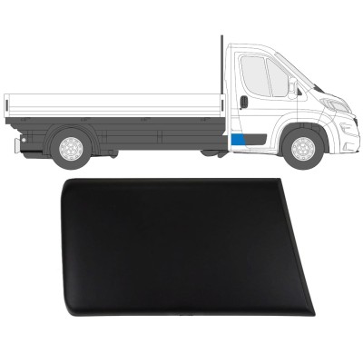 Bočná lišta pre Fiat Ducato 2018- / Pravá / Jednomiestna kabína 14806