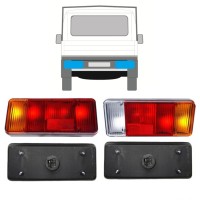 Zadná lampa pre Fiat Ducato 2006-2014 / Ľavá+Pravá / Sada 9841