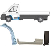 Opravný plech sada pre Fiat Ducato 2006-2026 / Ľavý / 17000