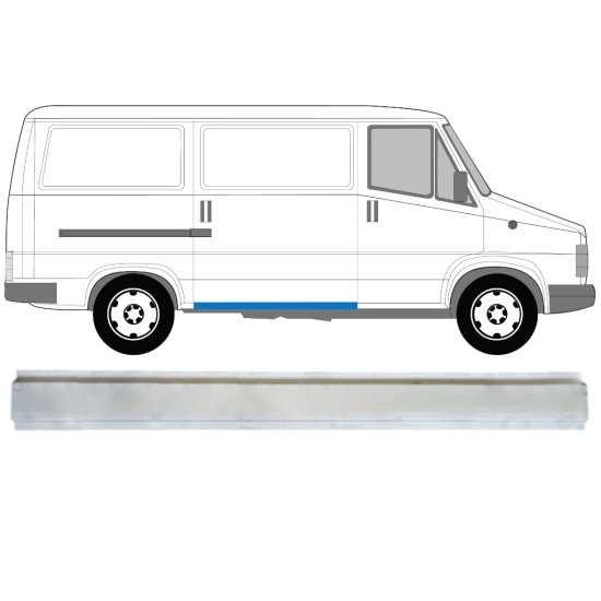 Opravný plech prahu pre Fiat Ducato 1981-1994 / Vľavo = Vpravo (symetrické) 16132