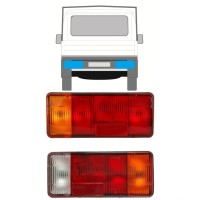 Zadná lampa pre Citroen Jumper 1994-2002 / Ľavá+Pravá 14053