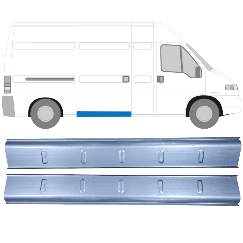 Opravný Plech Prahu Vnútorný Pre Fiat Ducato 1994-2006 / Ľavá+Pravá / Sada 10676