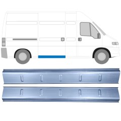 Opravný plech prahu vnútorný pre Fiat Ducato 1994-2006 / Ľavá+Pravá / Sada 10676