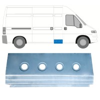 Opravný plech prahu vnútorný pre Citroen Jumper 1994-2006 / Vľavo = Vpravo (symetrické) 17305