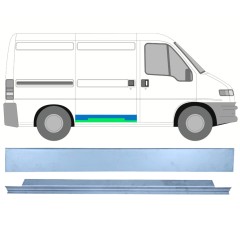 Opravný plech posuvných dverí pre Citroen Jumper 1994-2002 / Pravá / Sada 14364