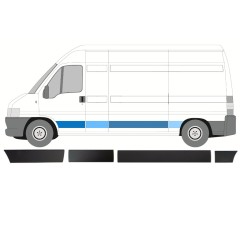 Sada líšt pre Peugeot Boxer 2002-2006 / Ľavý / 14392