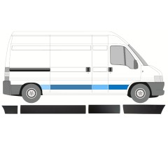 Sada líšt pre Peugeot Boxer 2002-2006 / Pravá / 14390