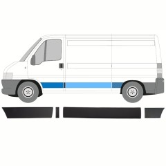 Sada líšt pre Peugeot Boxer 2002-2006 / Ľavý / 13880