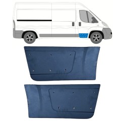 Opravný plech predných dverí pre Peugeot Boxer 2006-2025 / Ľavá+Pravá / Sada 15468