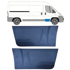 Opravný plech predných dverí pre Peugeot Boxer 2006-2025 / Ľavá+Pravá / Sada 14290