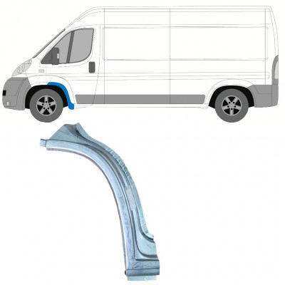 Opravný plech predného podbehu pre Fiat Ducato 2006- / Ľavý 11469