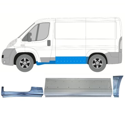 Opravný plech sada pre Fiat Ducato 2006-2014 / Ľavý / 14811