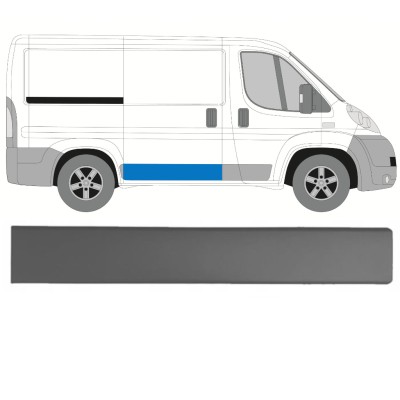 Bočná lišta posuvných dverí pre Fiat Ducato 2006-2014 / Pravá 14923
