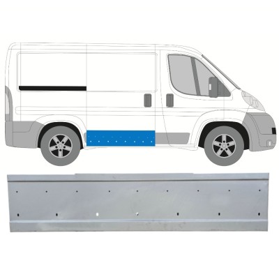 Opravný plech posuvných dverí pre Fiat Ducato 2006-2014 / Pravá 14735