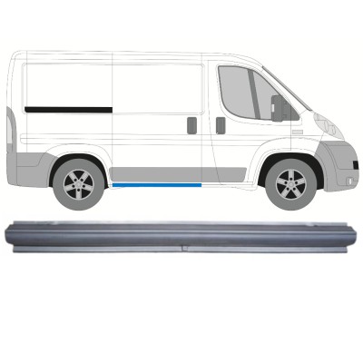 Kompletný prah posuvných dverí pre Fiat Ducato 2006-2014 / Pravá 14734