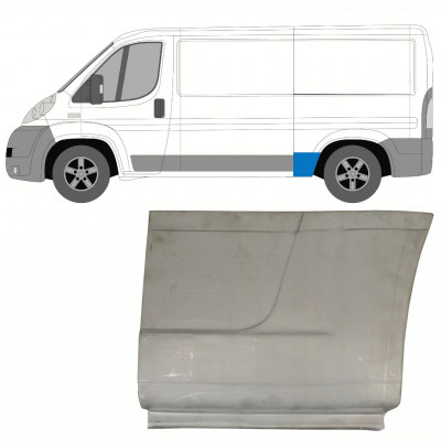 Lem zadného blatníka pre Fiat Ducato 2006- / MWB / Ľavý 8860