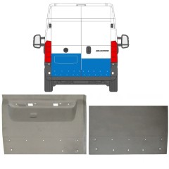 Opravný plech zadných dverí pre Peugeot Boxer 2006-2025 / Ľavá+Pravá / Sada 14267