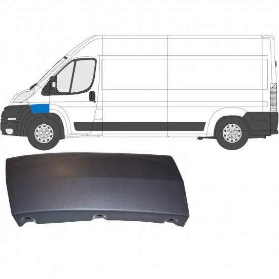 Bočná lišta predného blatníka pre Fiat Ducato 2006- / Ľavý 6541