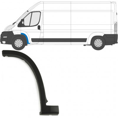 Bočná lišta predného blatníka pre Fiat Ducato 2006- / Ľavý 6535
