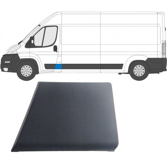 Bočná lišta pre Fiat Ducato 2006- / Ľavý 6531
