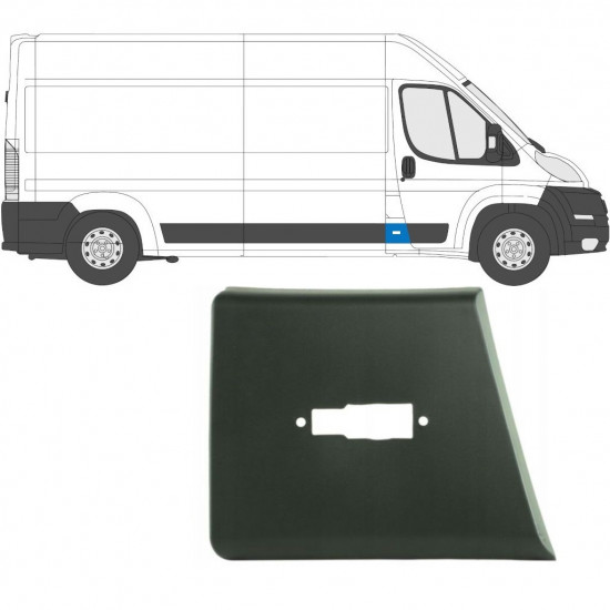 Bočná lišta pre Fiat Ducato 2006- / Pravá 6544