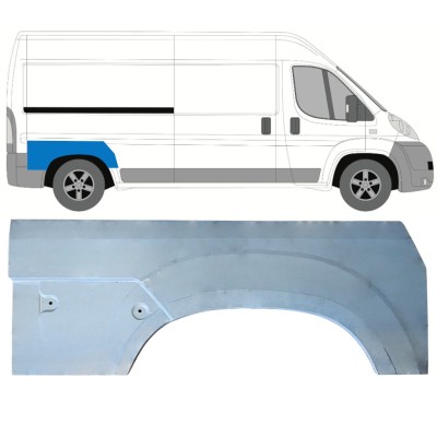 Lem zadného blatníka pre Citroen Jumper 2006-2026 / Pravá 16958