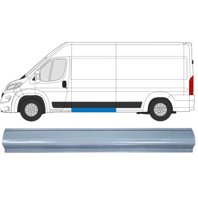 Opravný plech boku pre Opel Movano 2021-2026 / Vľavo = Vpravo (symetrické) 16428