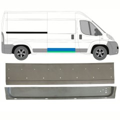 Opravný plech posuvných dverí pre Peugeot Boxer 2006-2025 / Pravá / Sada 14182