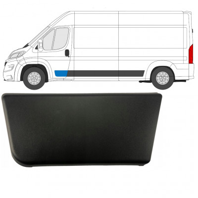 Lišta predných dverí pre Fiat Ducato 2018- / Ľavý 7783