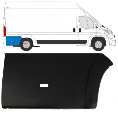 Zadná bočná lišta pre Fiat Ducato 2018- / Pravá 7786