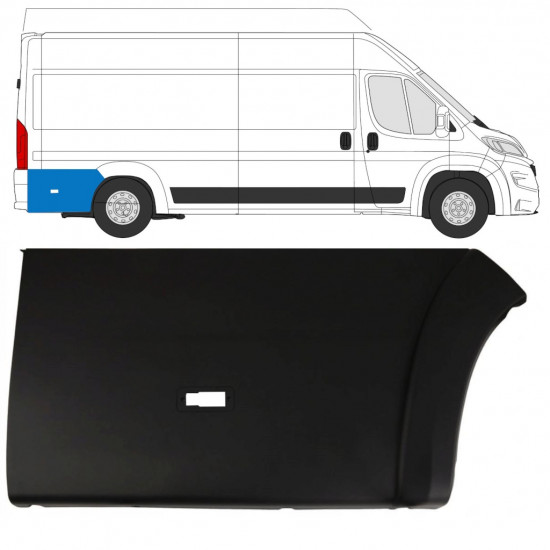 Zadná bočná lišta