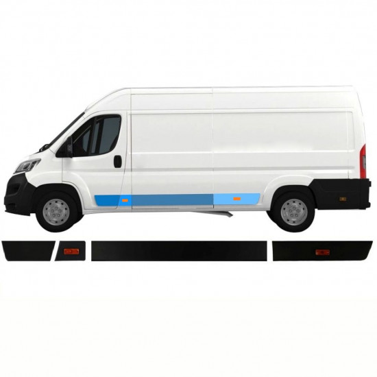 Sada líšt pre Fiat Ducato Boxer Relay 2018- / LWB / Ľavý /  8487