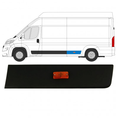 Zadná bočná lišta so svetlom pre Fiat Ducato 2018- / Ľavý 7795