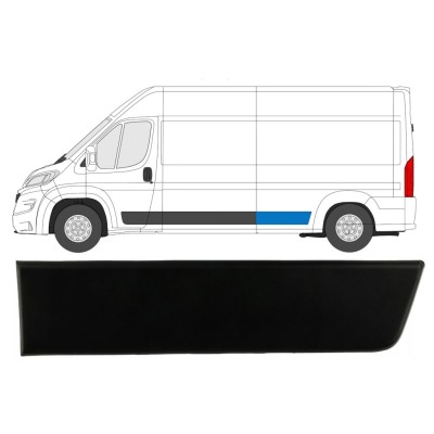 Bočná lišta zadného blatníka pre Fiat Ducato 2018- / Ľavý 14681