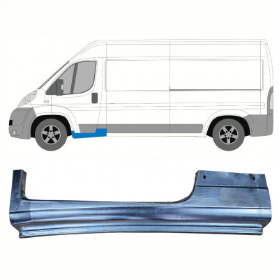Opravný plech prahu predných dverí pre Fiat Ducato 2006-2014 / Ľavý 14799