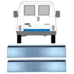 Opravný plech zadných dverí pre Peugeot J5 1981-1994 / Vľavo = Vpravo (symetrické) / Sada 14071