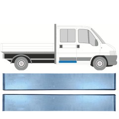 Opravný plech zadných dverí pre Citroen Jumper 1994-2006 / Ľavá+Pravá / Sada 14124