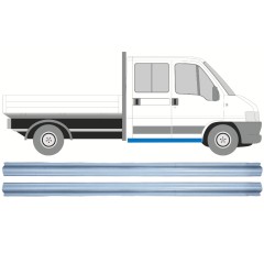 Opravný plech prahu pre Citroen Jumper 1994-2006 / Sada 14306