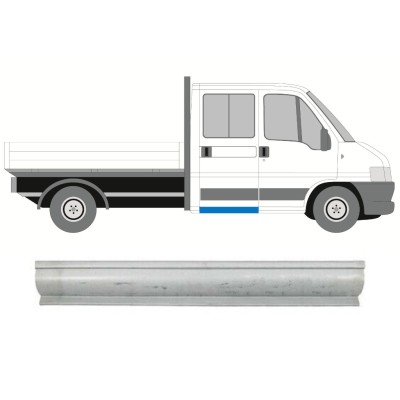 Opravný plech prahu pre Fiat Ducato 1994-2006 / Vľavo = Vpravo (symetrické) 16009