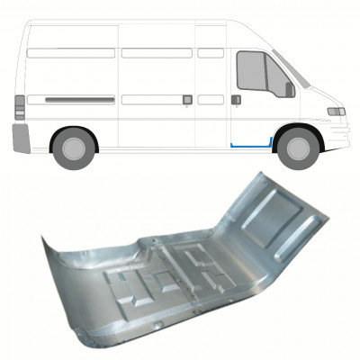 Opravný plech predného schodu pre Fiat Ducato Boxer Jumper 1994-2006 / Pravá 8766