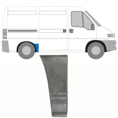 Lem zadného blatníka pre Fiat Ducato Boxer Relay 1994-2006 / Pravá 9122