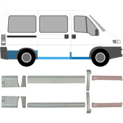 Opravný plech prahu + zadného blatníka pre Fiat Ducato 1994-2006 / Sada 5087